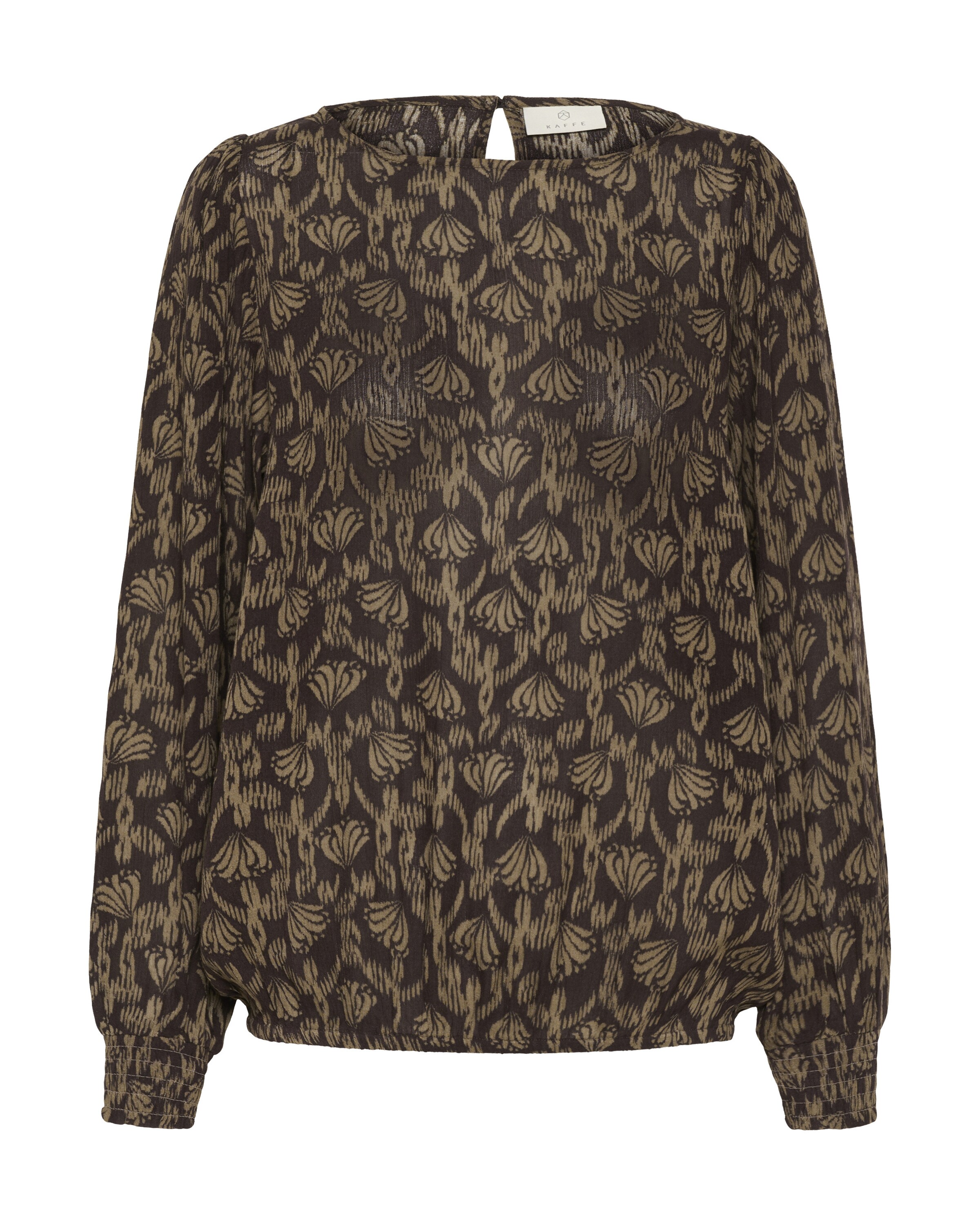 Chemisier Kaffe en noir : devant