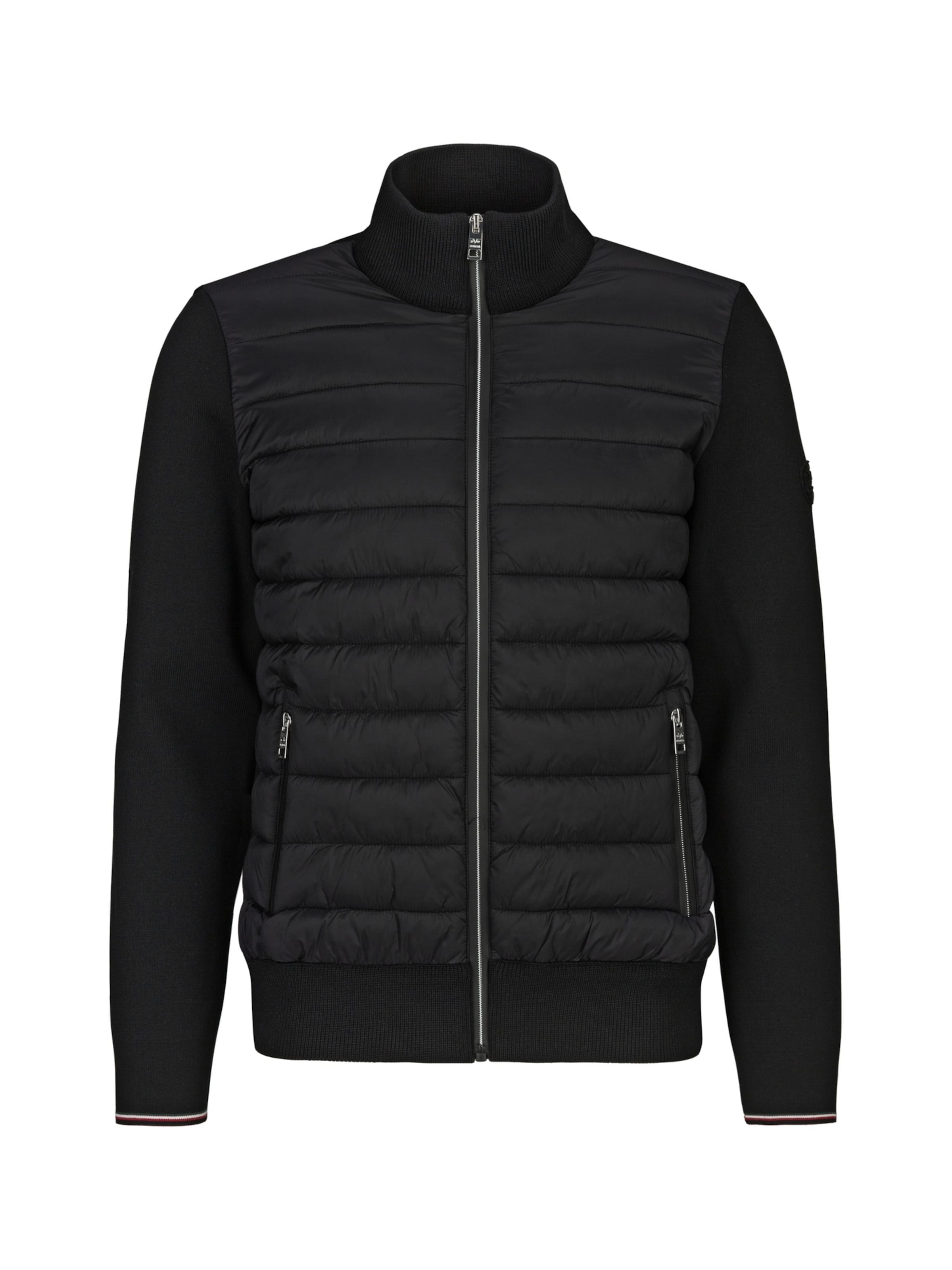 19V69 ITALIA Winter Jacket ' Alessio ' in Black: front