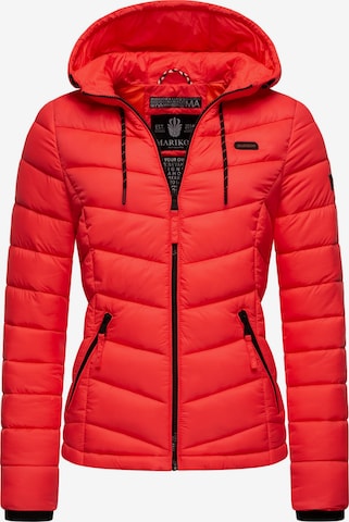 MARIKOO Between-Season Jacket 'Kuala' in Red: front