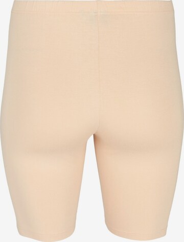 Zizzi Skinny Leggings i beige