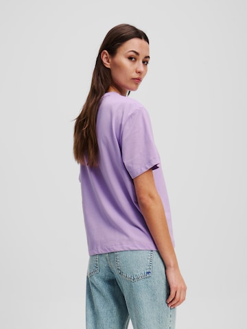 KARL LAGERFELD JEANS T-Shirt in Lila