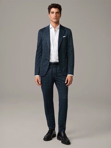 STRELLSON Slimfit Hose ' Saturn ' in Blau