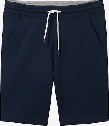 TOM TAILOR Regular Shorts in Blau: predná strana