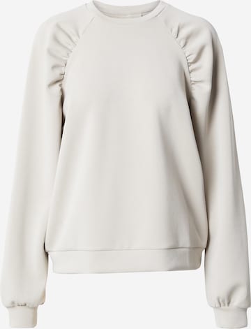 Athlecia Sportief sweatshirt in Beige: voorkant