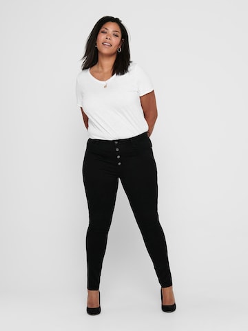 ONLY Carmakoma Skinny Jeans 'Augusta' in Zwart