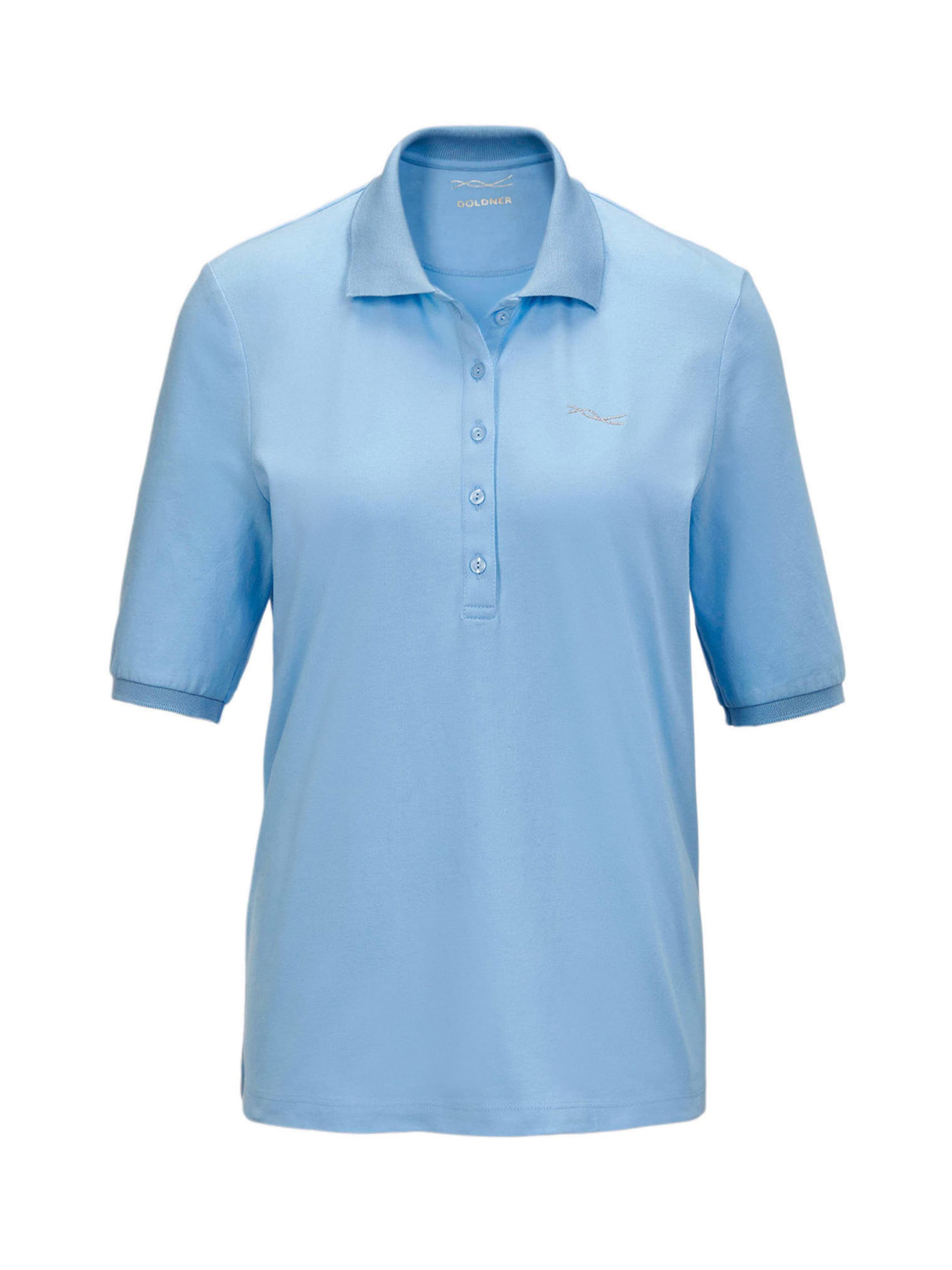 T-shirt Goldner en bleu : devant