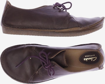 CLARKS Flats & Loafers in 41,5 in Brown: front