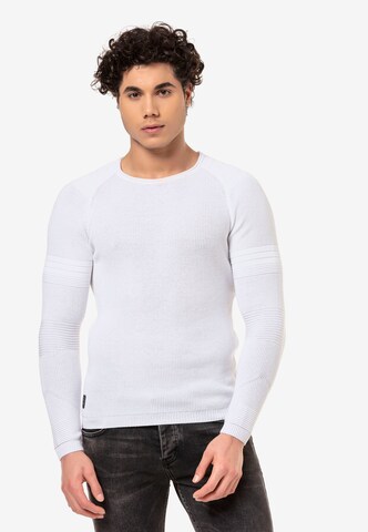 Redbridge Sweater 'West Covina' in White: front