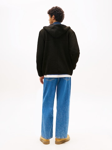 Tommy Jeans Флисовая куртка в Черный