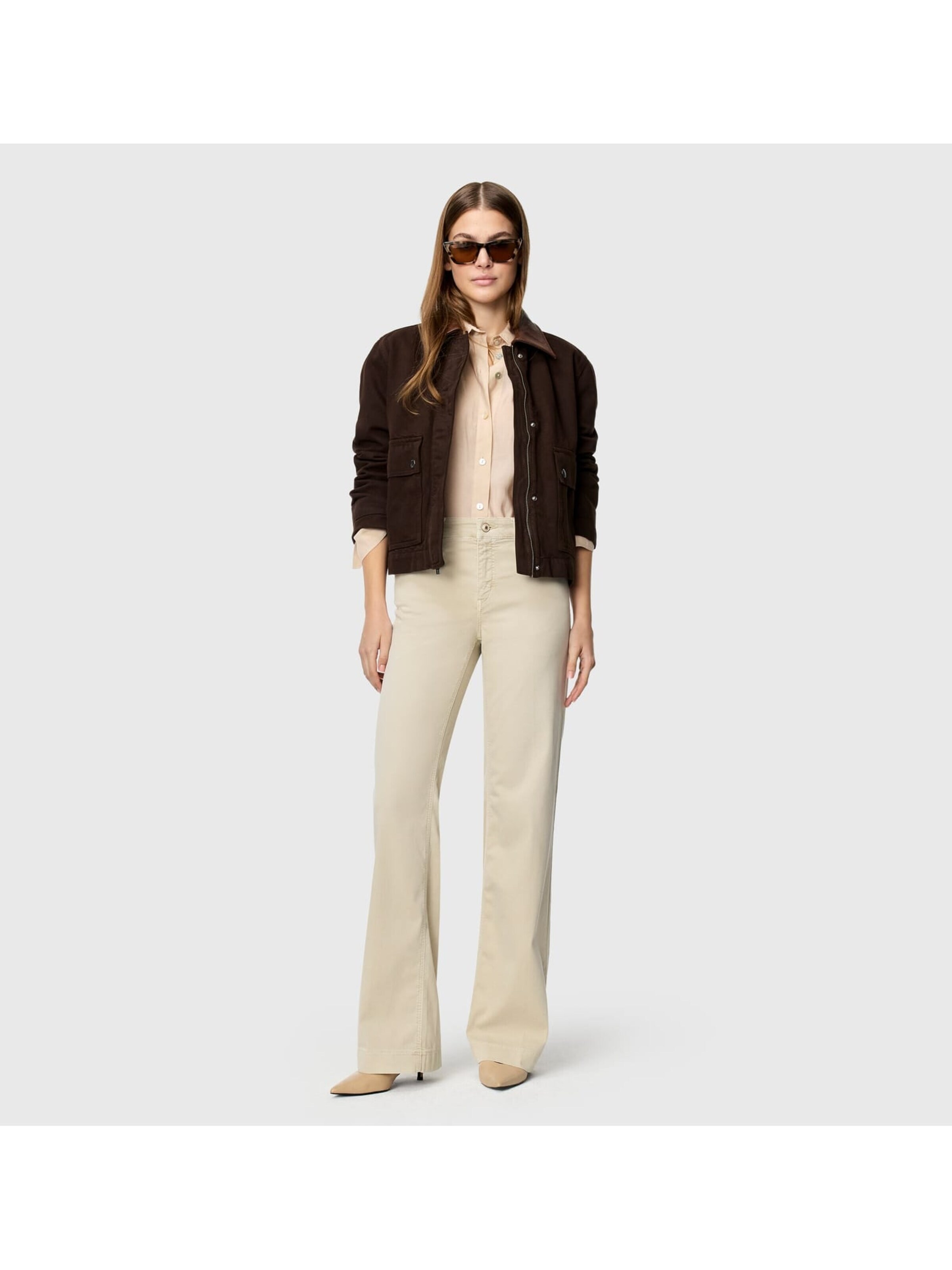 MAC Baggy Jeans 'Dream wide' in Beige