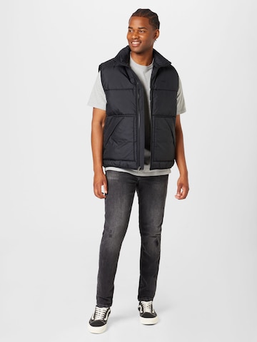 LEVI'S ® Bodywarmer 'Sunset Vest' in Zwart