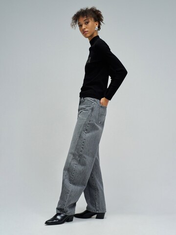 Salsa Jeans Langarm-shirts in Schwarz