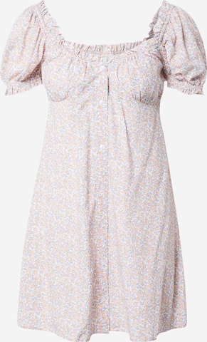 Robe-chemise NLY by Nelly en blanc : devant