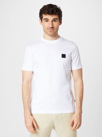 BOSS Shirt 'Tiburt' in White: front