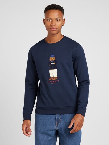 Hackett London Sweatshirt 'HARRY' in Blau: Vorderseite