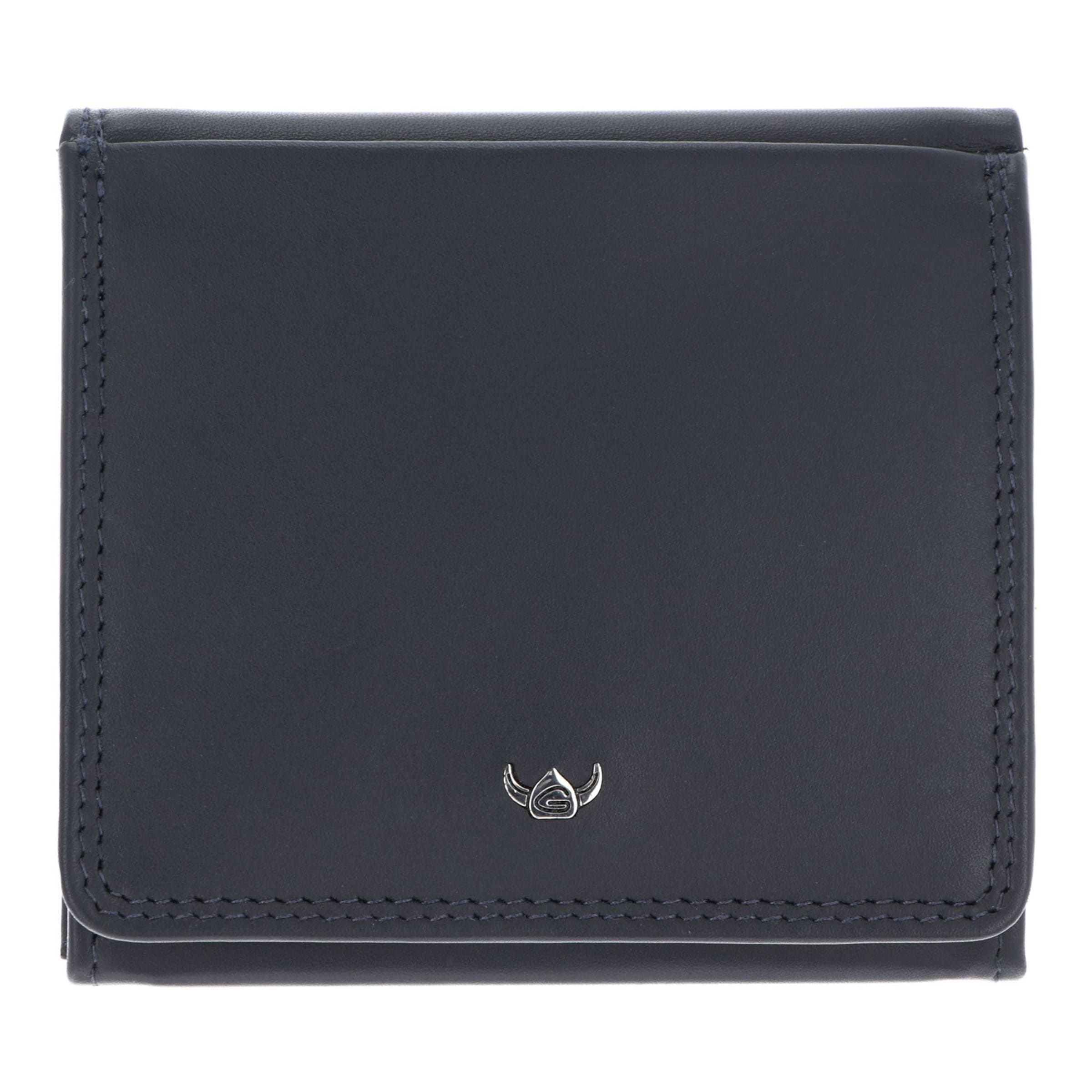 Porte-monnaies 'Polo' GOLDEN HEAD en bleu : devant