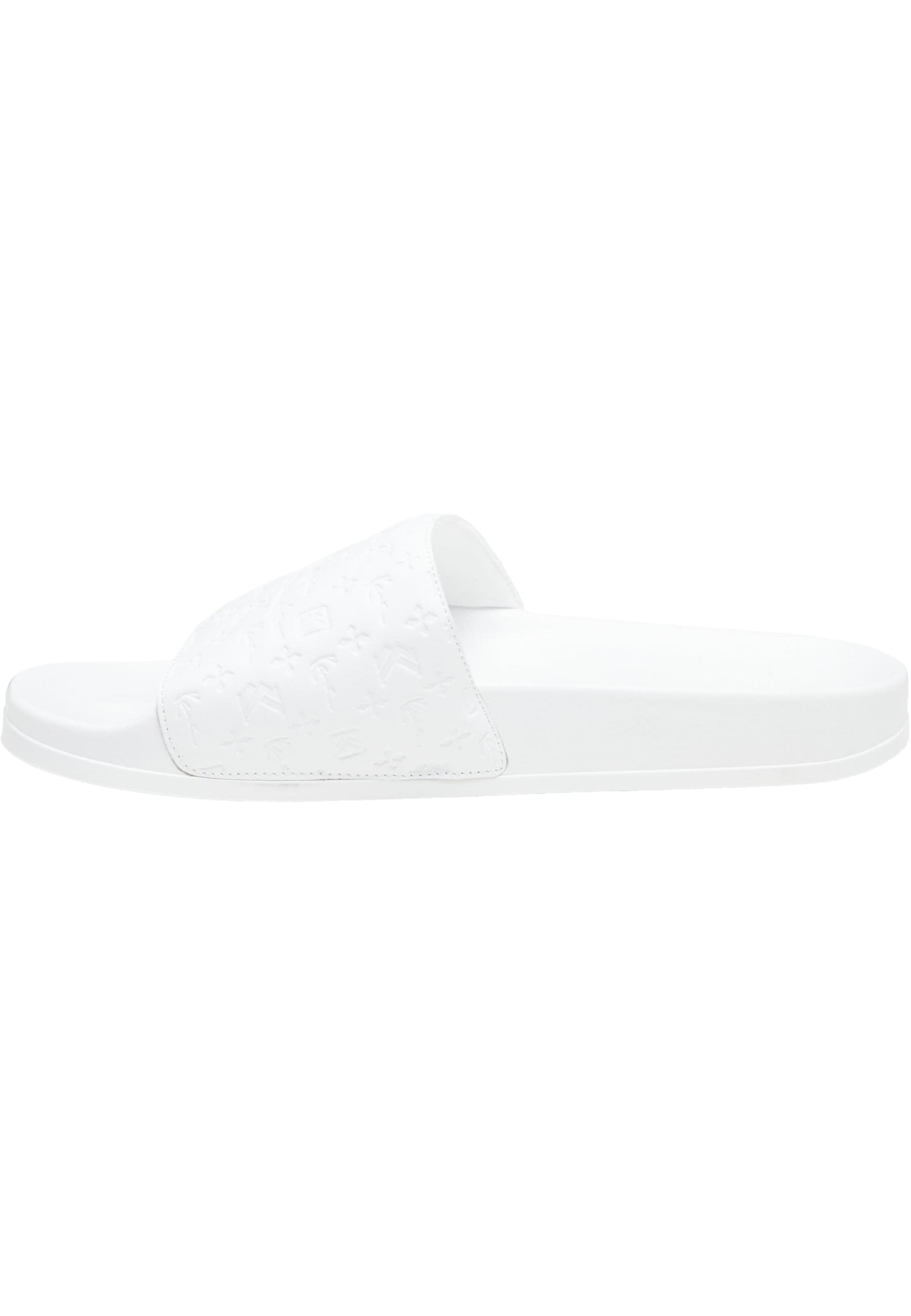 Mule Karl Kani en blanc : devant