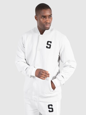 Veste mi-saison 'Braxton' Smilodox en blanc