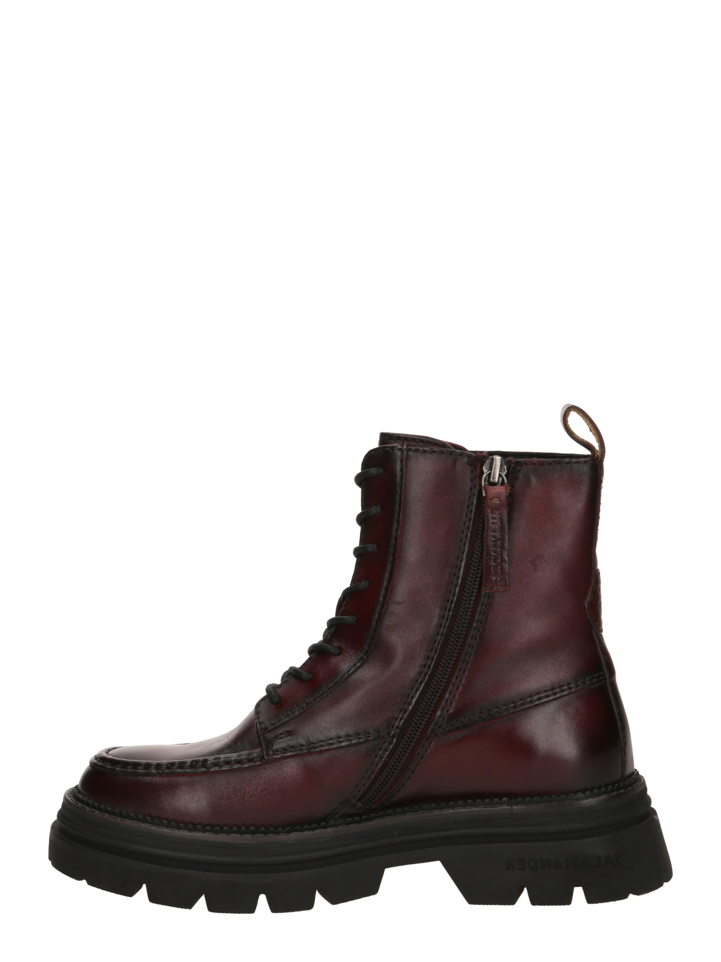 Ghete cu șireturi de la SALAMANDER pe roșu