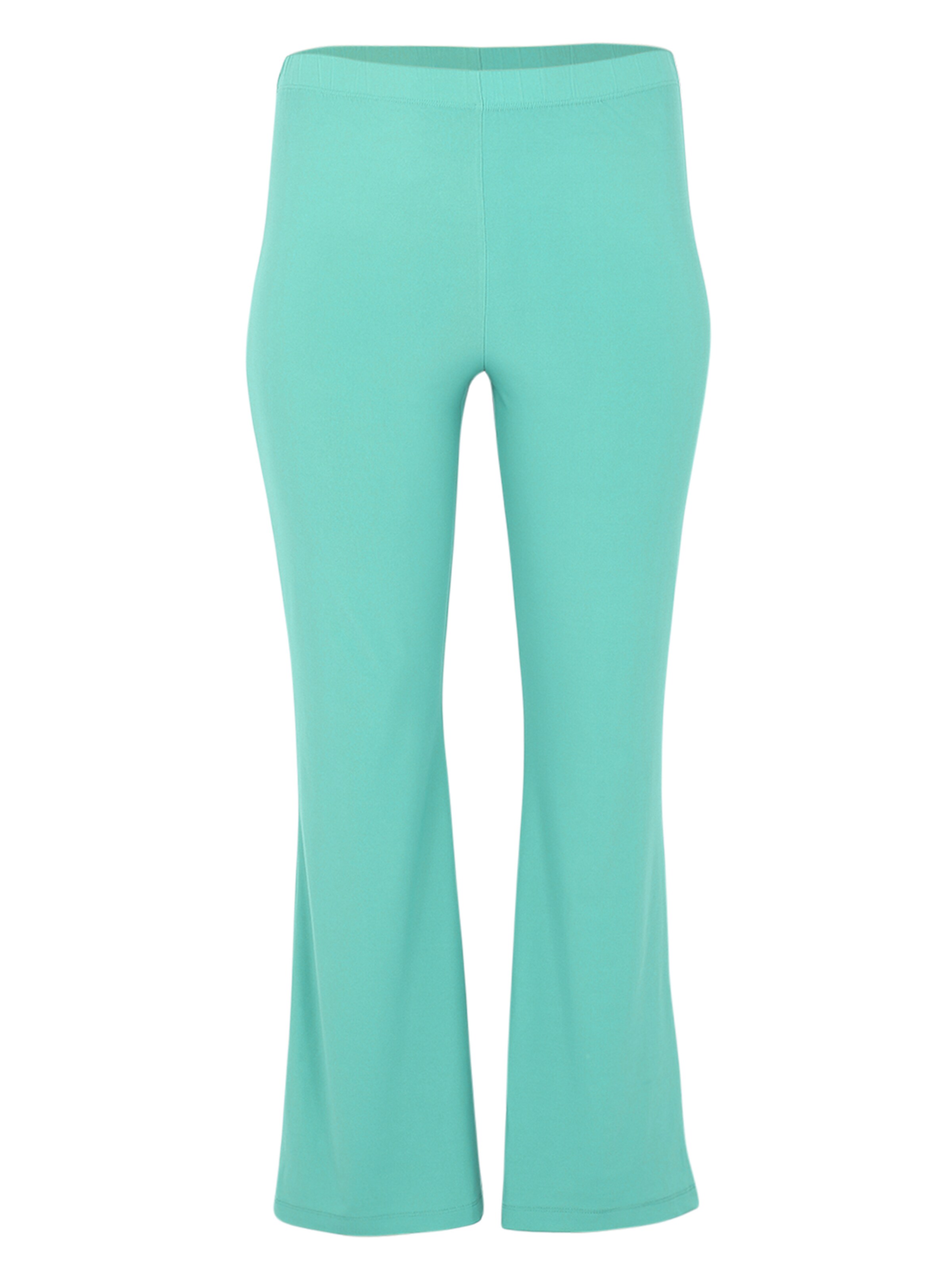 YOEK Bootcut Broek in Blauw: voorkant