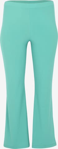 Yoek Boot cut Pants in Blue: front