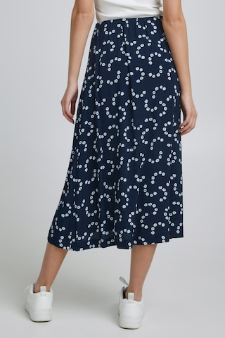 ICHI Skirt in Blue