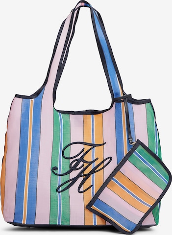 Sac de plage TOMMY HILFIGER en rose : devant