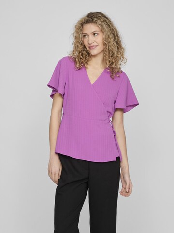 VILA Blouse in Purple: front