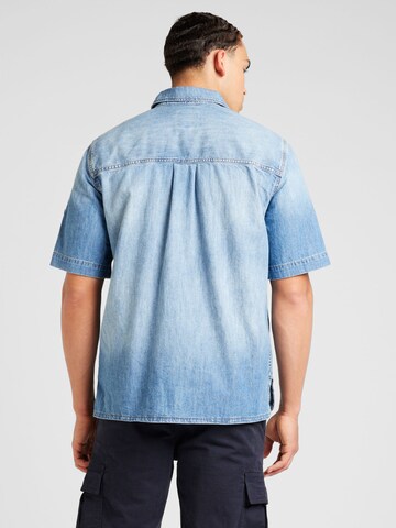 Coupe regular Chemise G-Star RAW en bleu