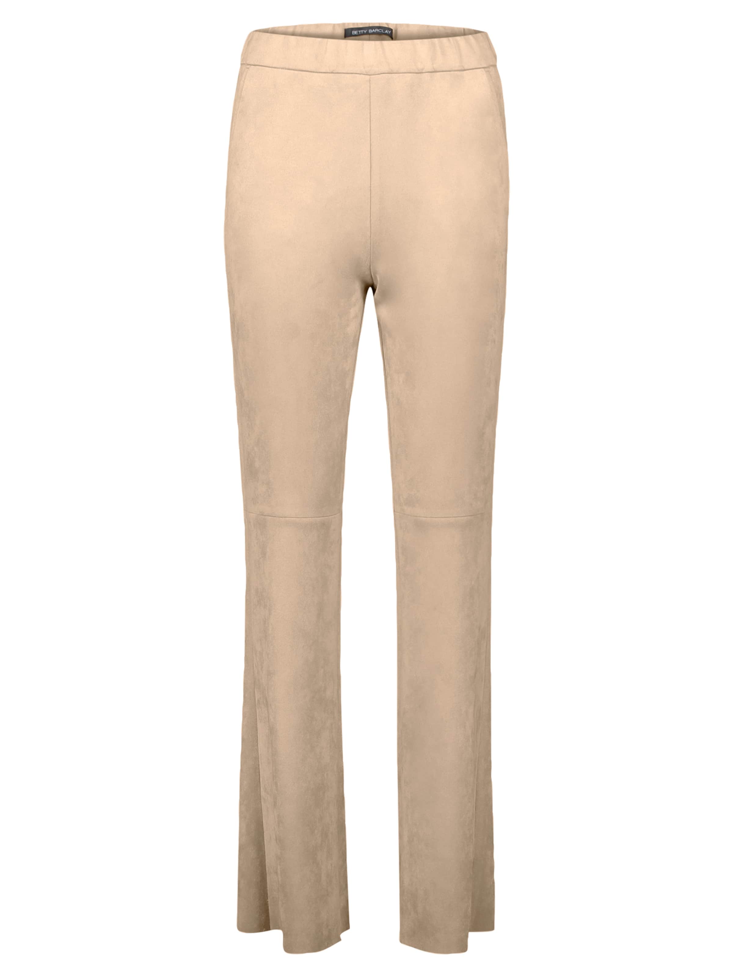 Betty Barclay Slimfit Broek in Beige: voorkant
