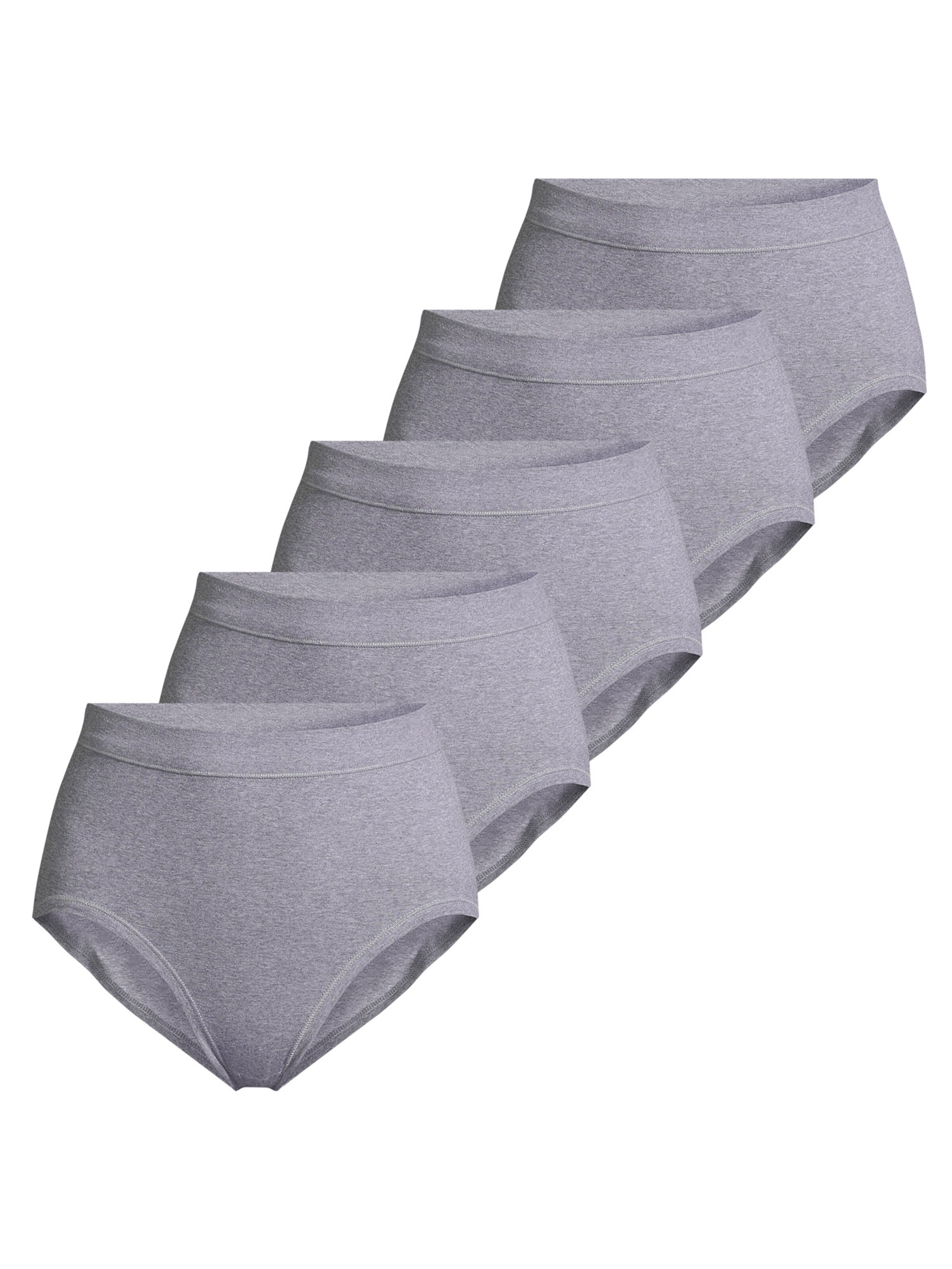 ESGE Panty 'Basic - Feinripp' in Grey: front