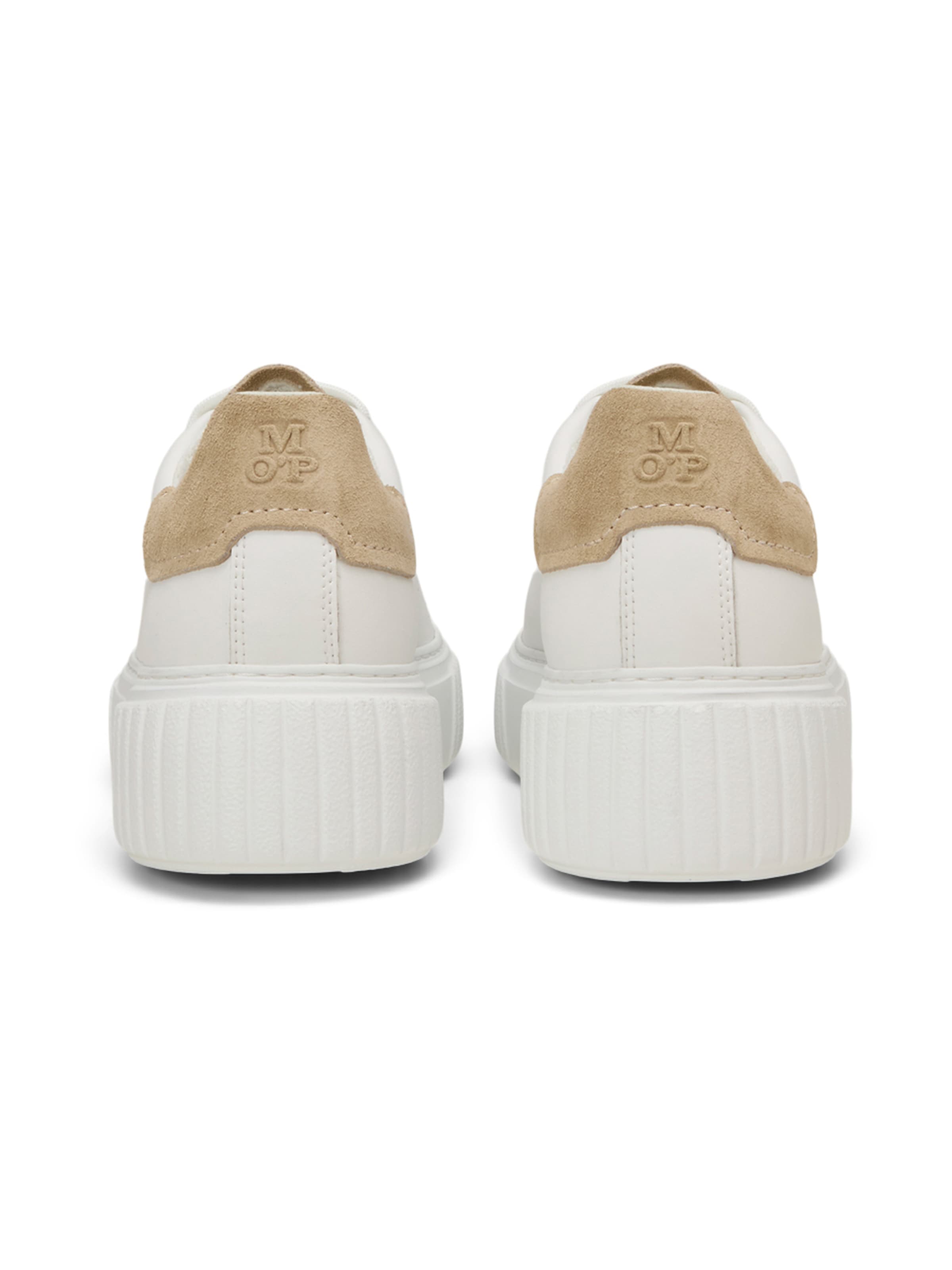 Baskets basses Marc O'Polo en beige