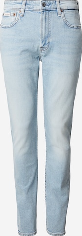 Coupe slim Jean Calvin Klein Jeans en bleu : devant