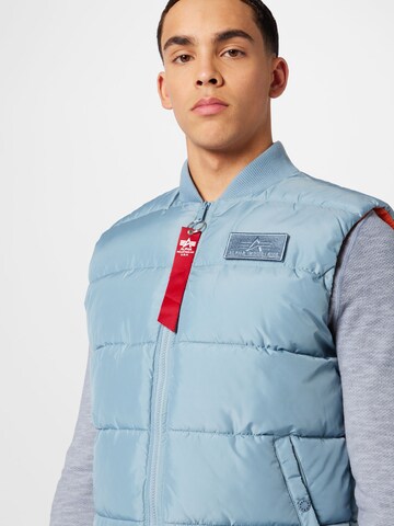 Gilet di ALPHA INDUSTRIES in blu