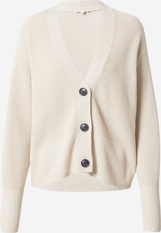 TOM TAILOR Knit Cardigan in Beige: front