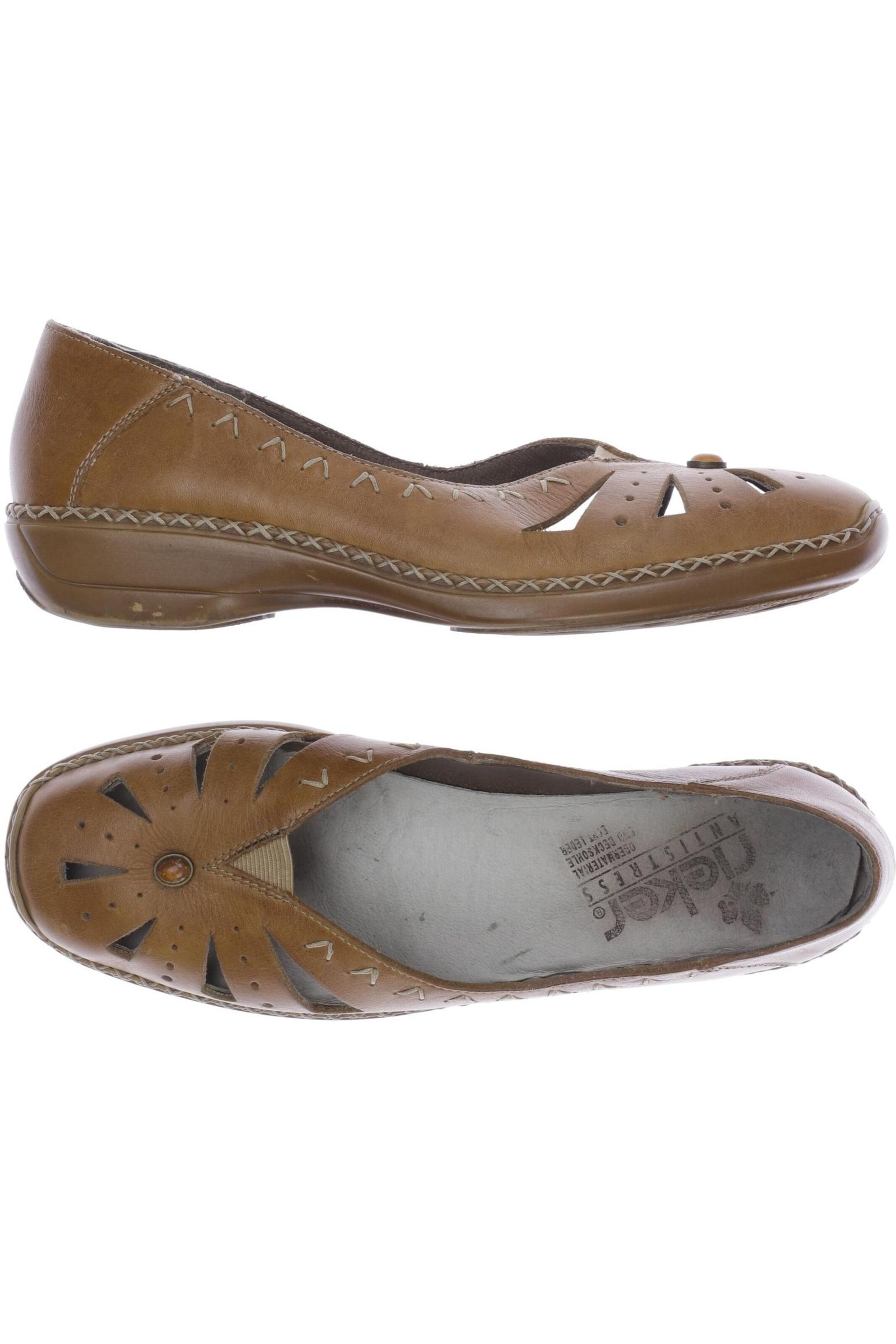 Rieker Savannah 41456 - Ballerine Donna In Pelle Scamosciata, Comode E Leggere