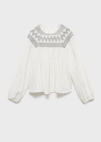 MANGO KIDS Blouse 'Paola' in White