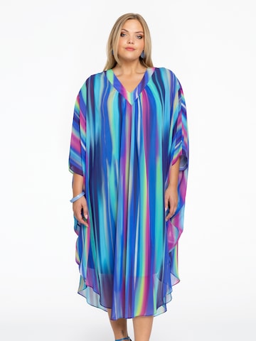 Robe Yoek en bleu : devant