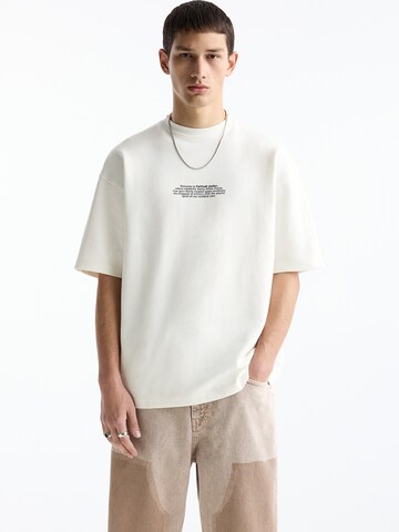 Pull&Bear T-Shirt in Weiß