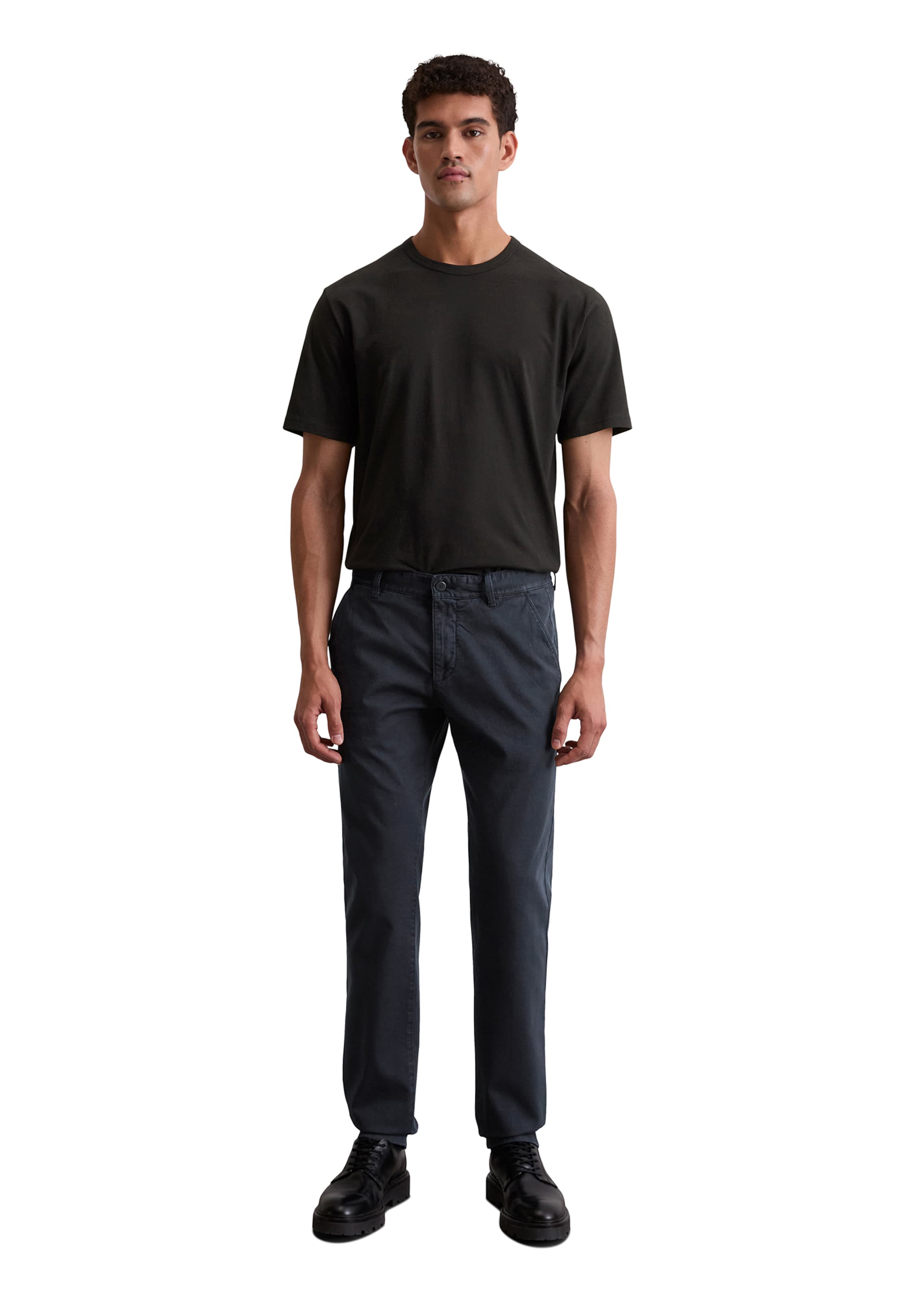 Marc O'Polo Regular Chino trousers 'Stig' in Blue