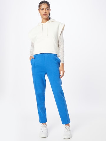 LMTD Tapered Trousers with creases 'KIM' in Blue