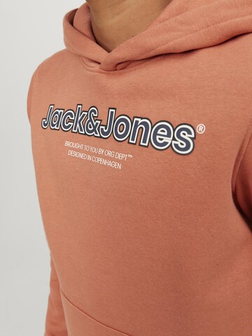 Jack & Jones Junior Sweatshirt 'Lakewood' in Orange