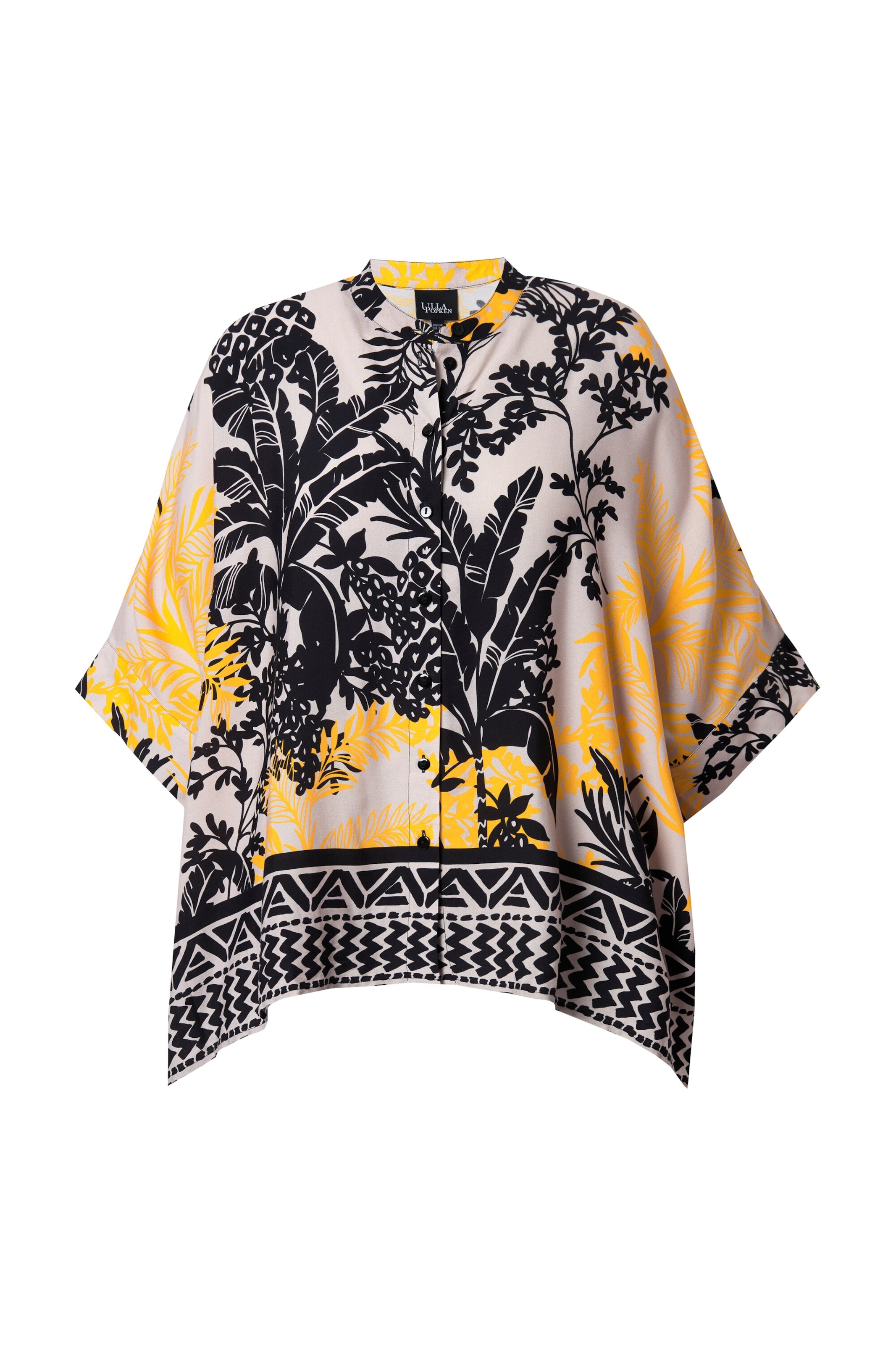 Chemisier Ulla Popken en jaune : devant