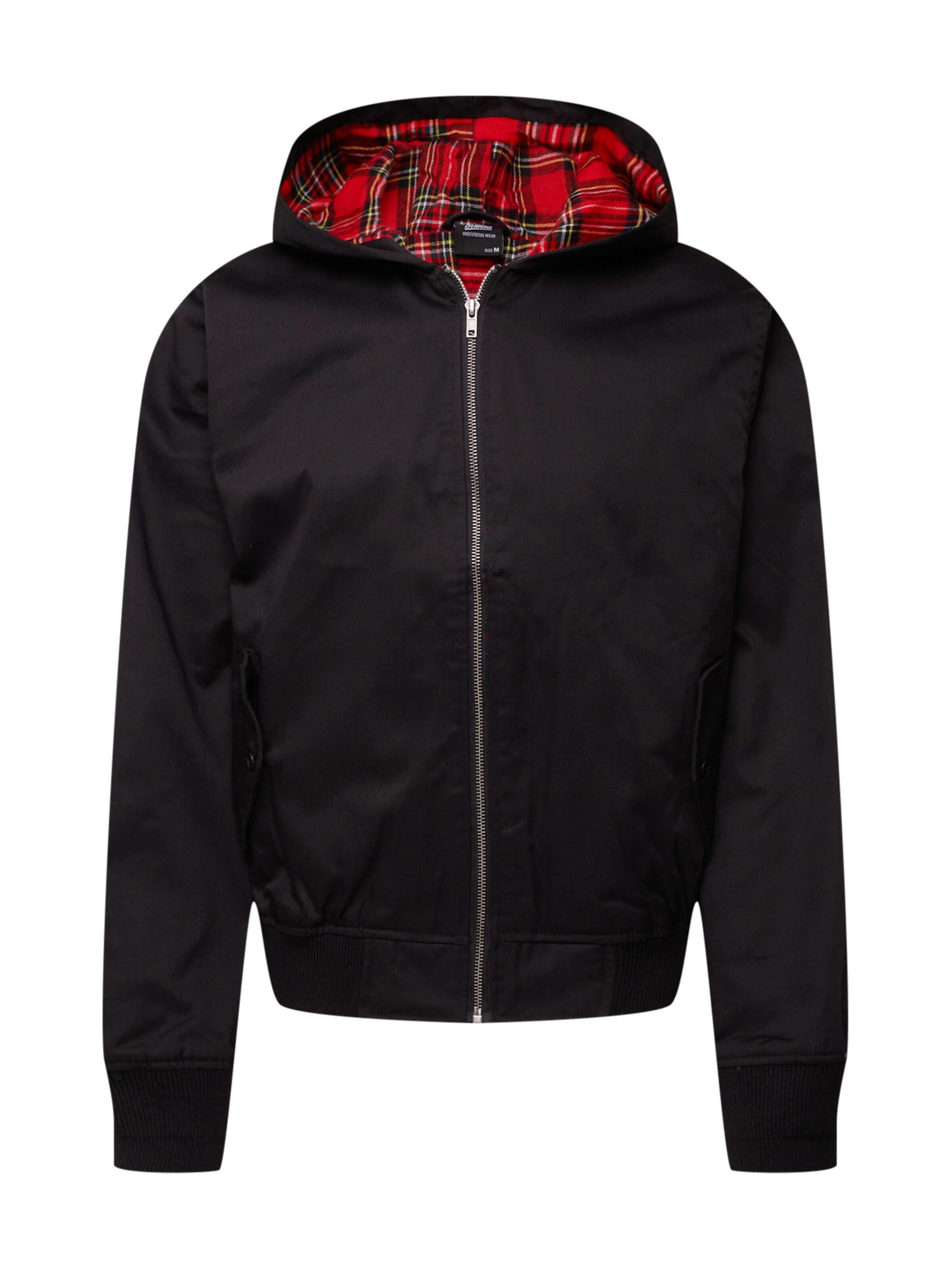 Giacca di mezza stagione 'Lord Canterbury' di Brandit in nero: frontale