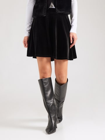 Jupe 'VIVELFY' VILA en noir : devant