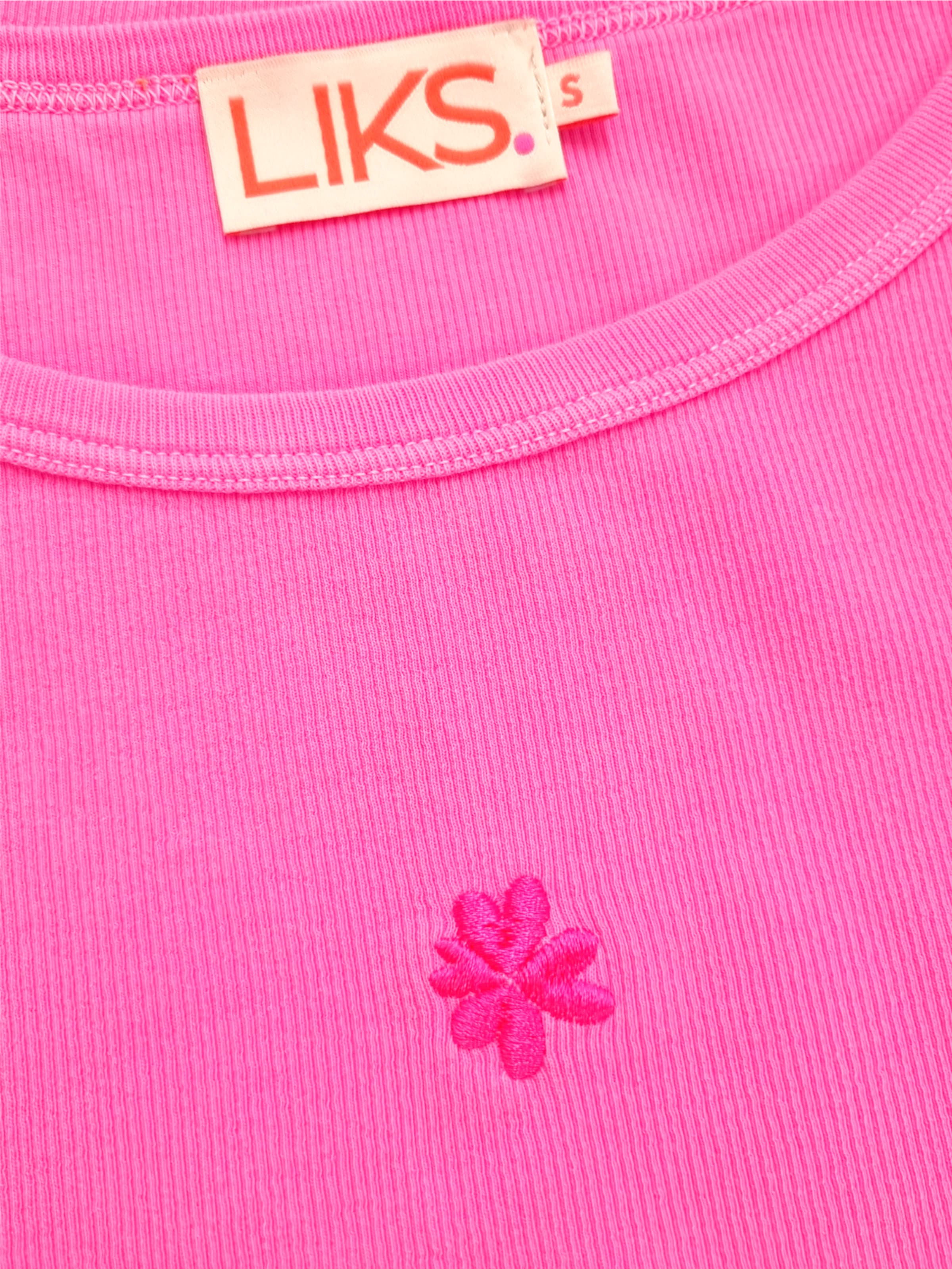 LIKS. Munich Top 'Herzblume' in Pink
