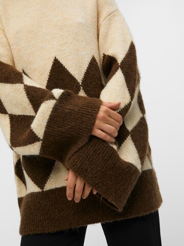 OBJECT Sweter 'Perla Geromia' w kolorze beżowy