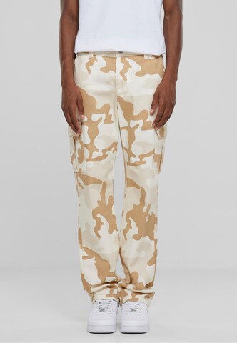 regular Pantaloni cargo di Urban Classics in beige: frontale