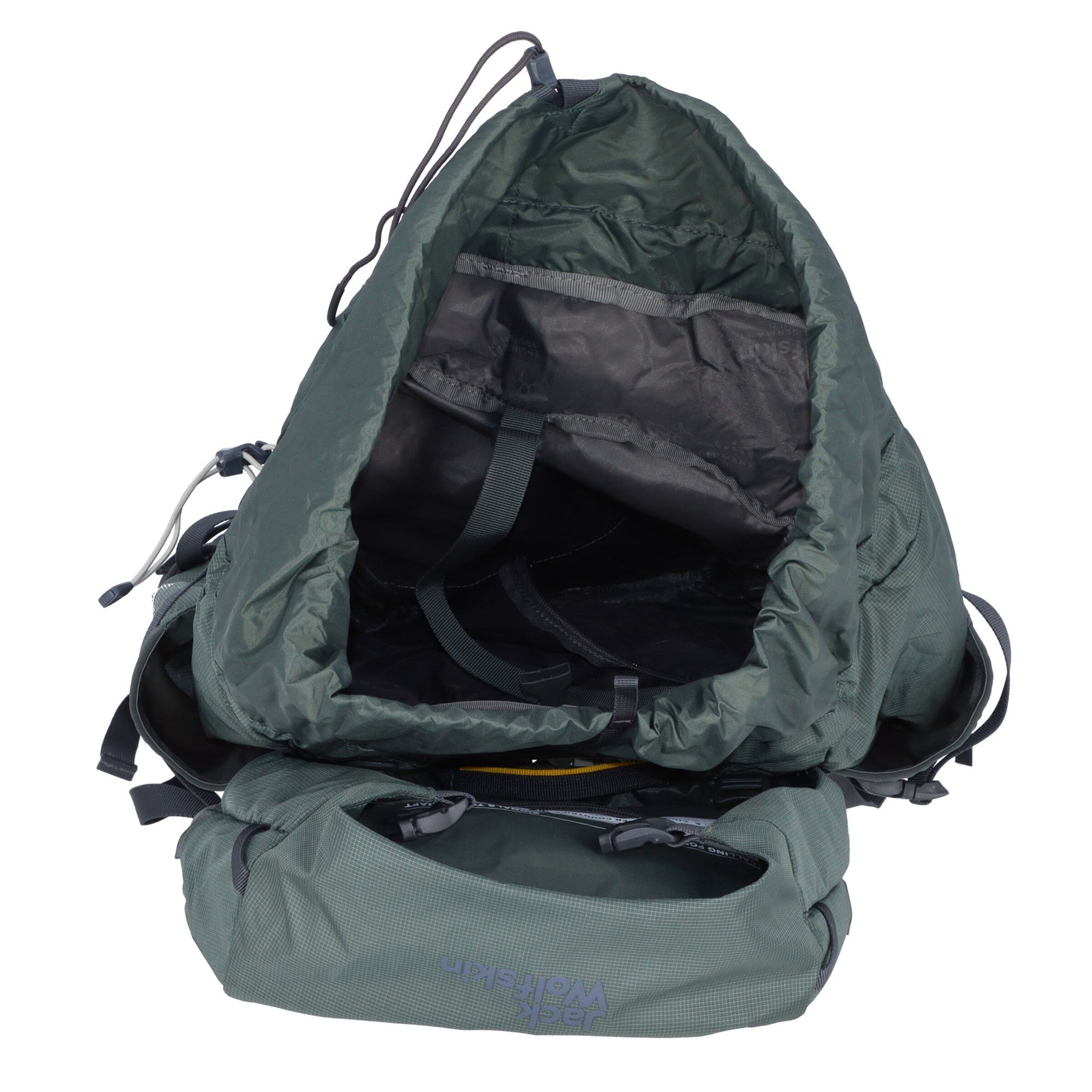 JACK WOLFSKIN Sports backpack 'Denali' in Green