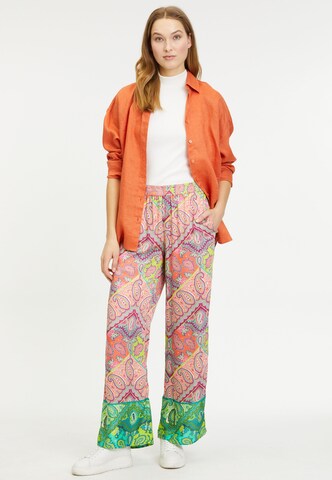 Frogbox Wide leg Pants in Mixed colors